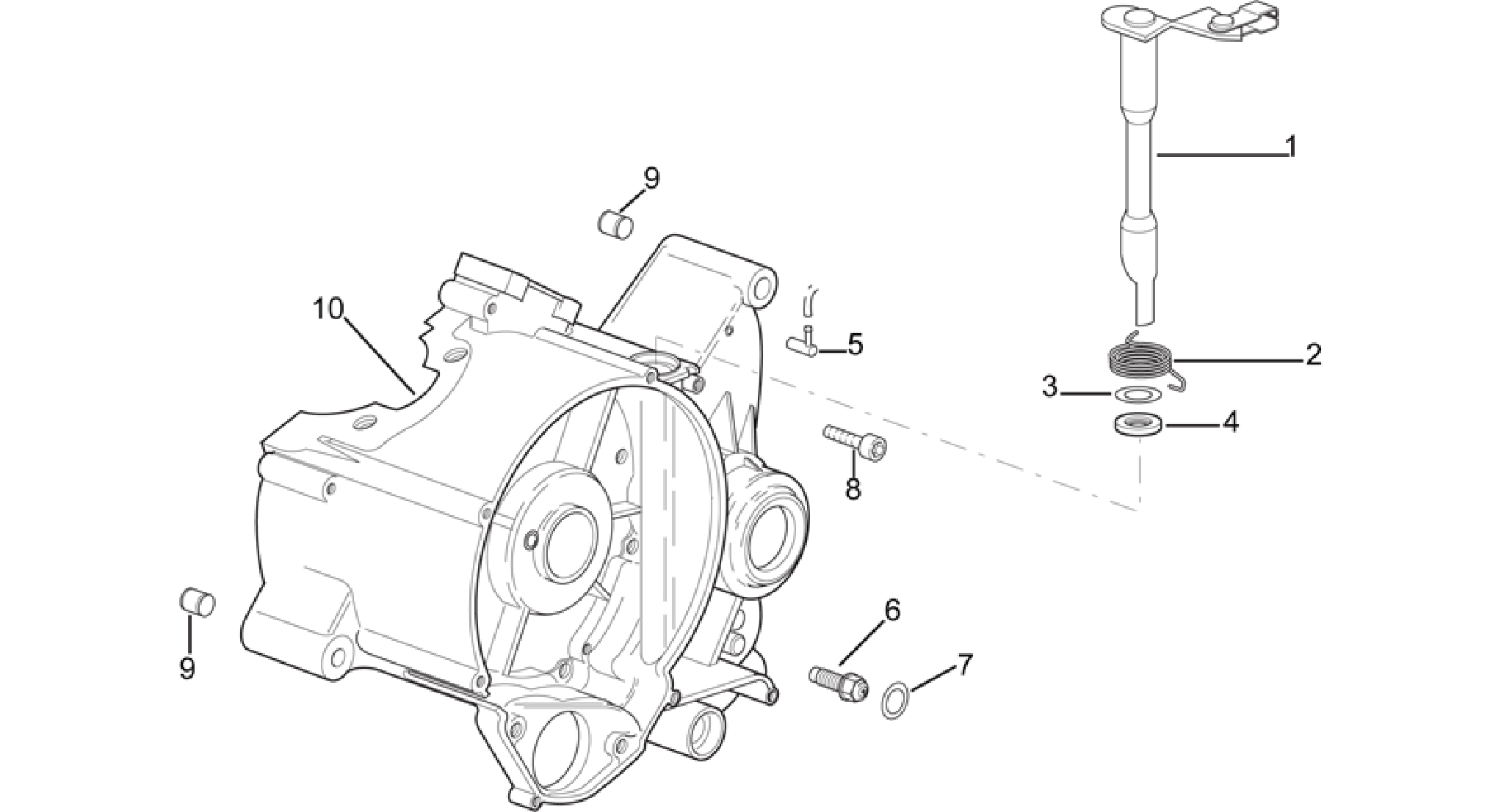 Right crankcase