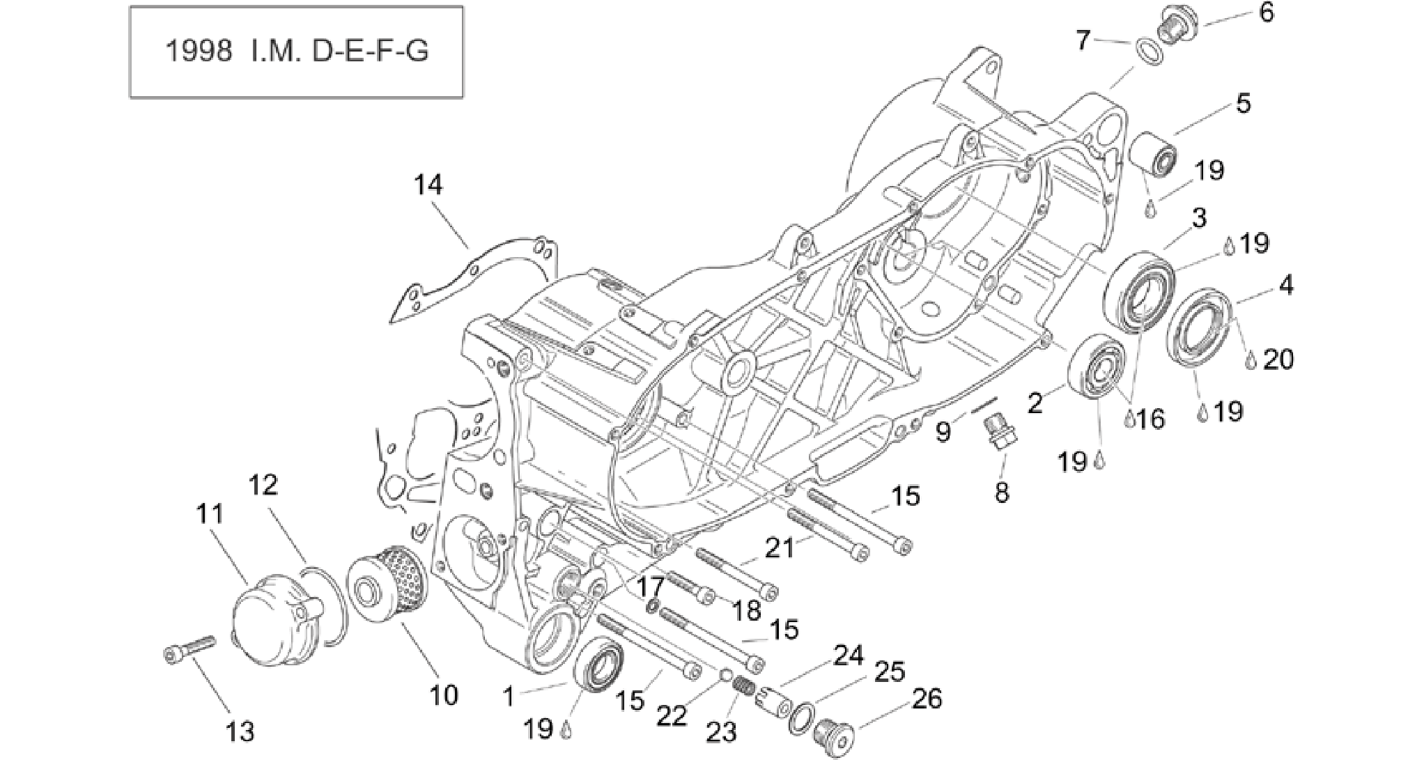 Central semi-crankcase II