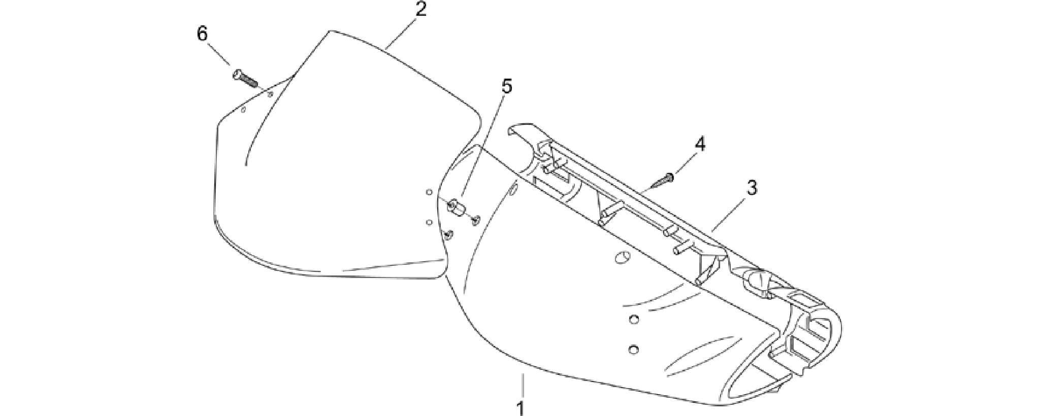 Front body - Front fairing (28.07)