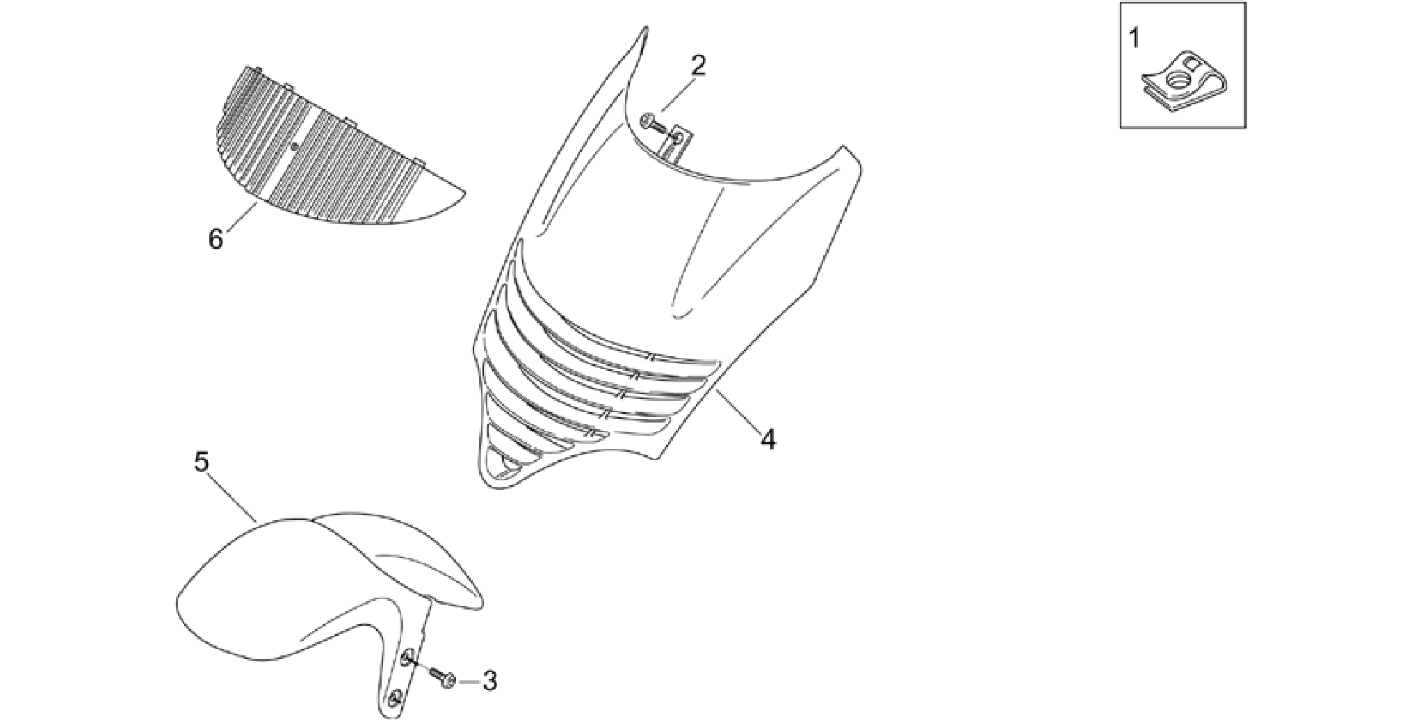 Front body - Front fairing (28.08)