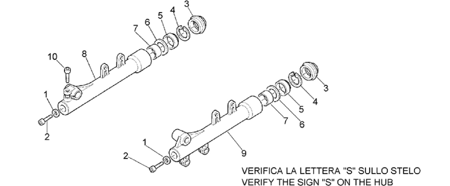Front fork - Sleeves (28.05)