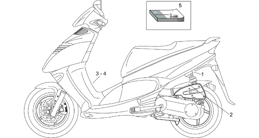 Plate set and handbook