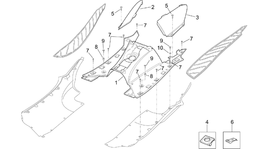 Central body - Panel