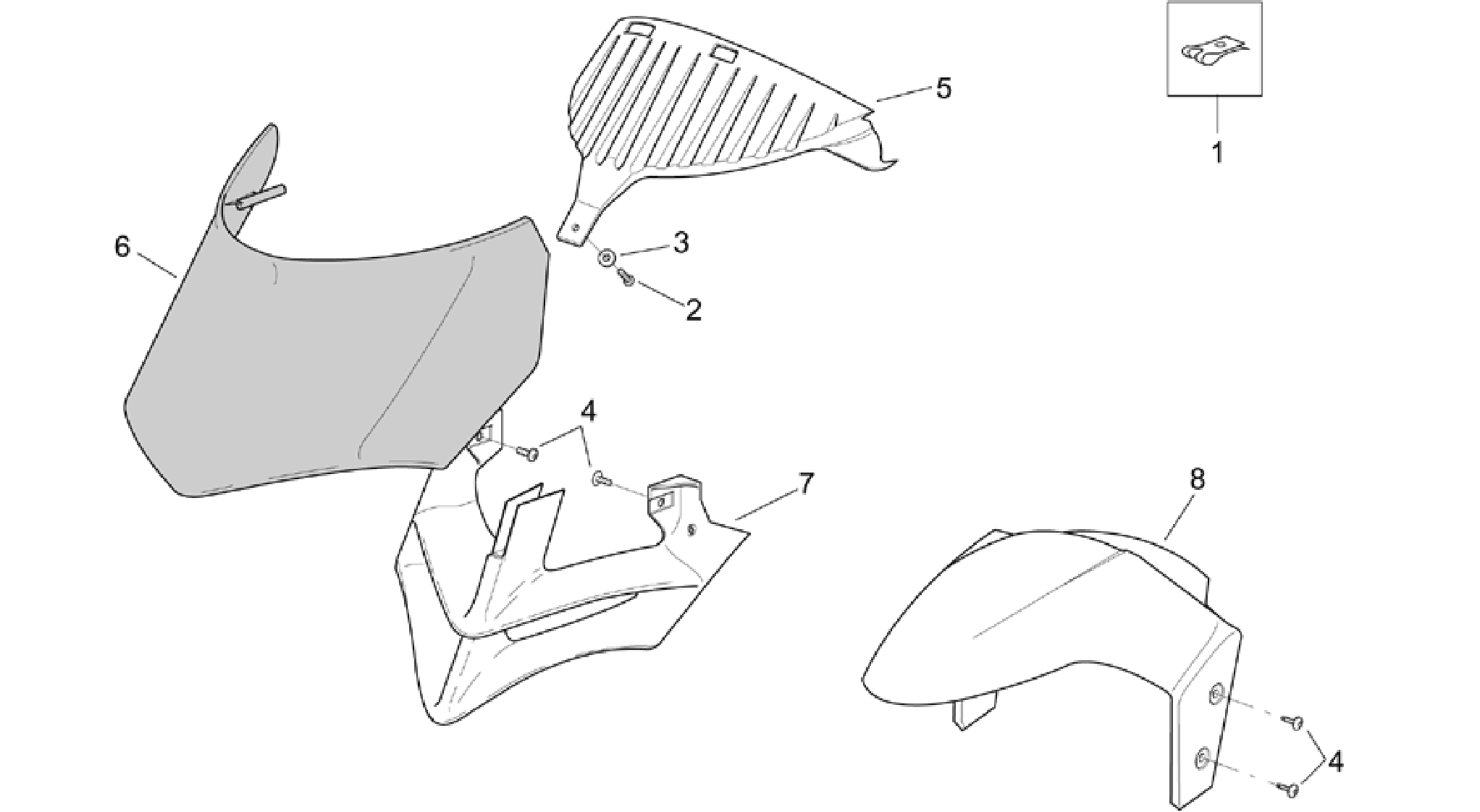 Front body - Front fairing (28.09)
