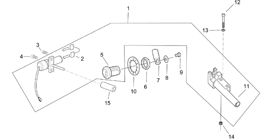 Lock hardware kit
