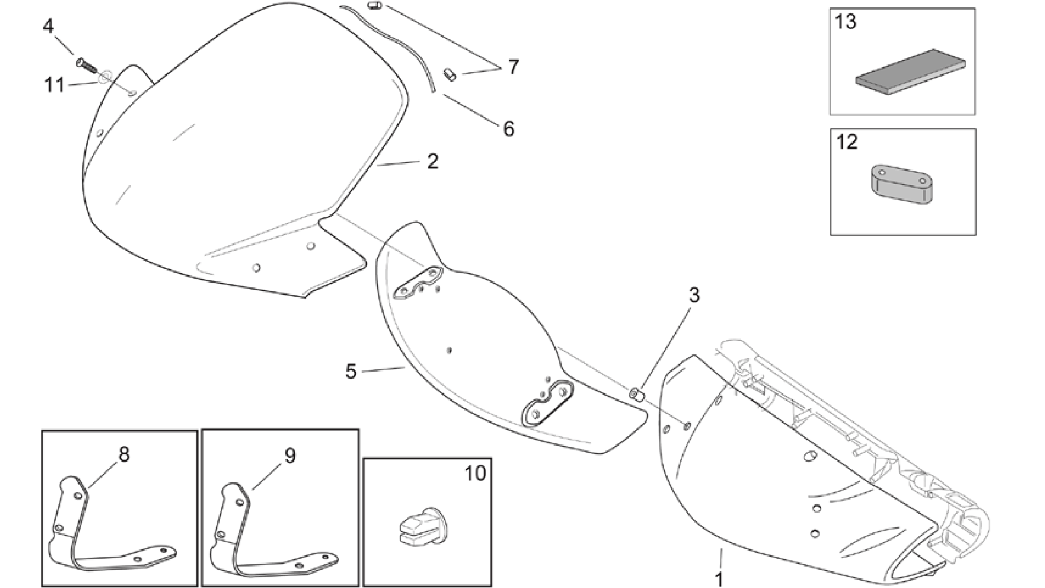 Front body - Front fairing (28.07)