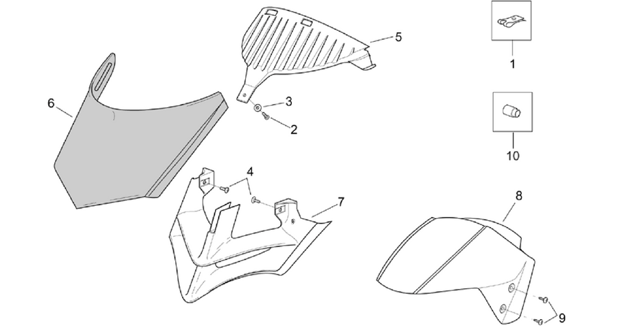 Front body - Front fairing (28.09)