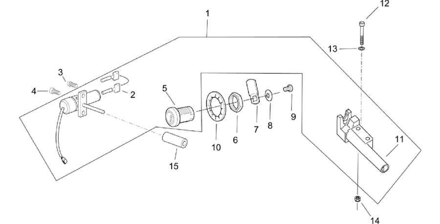 Lock hardware kit