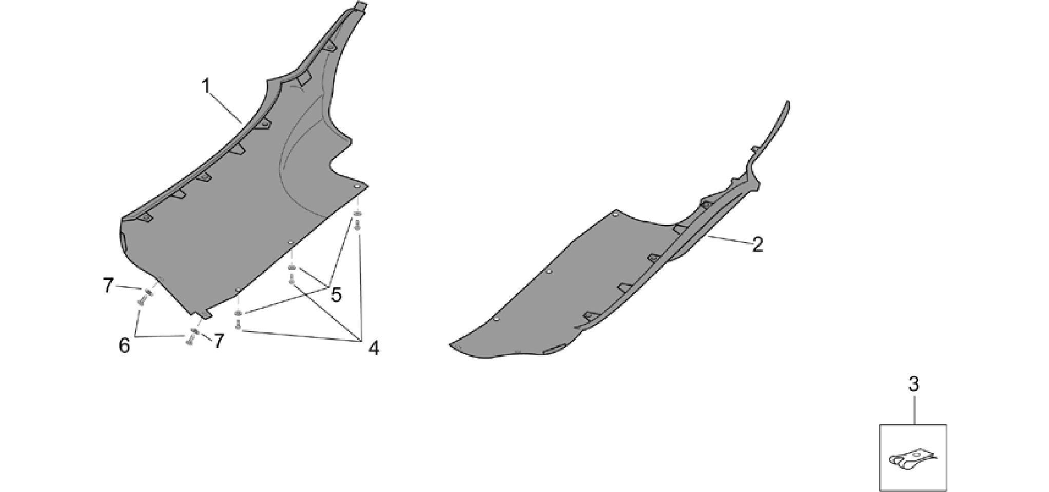 Central body - Underpanel