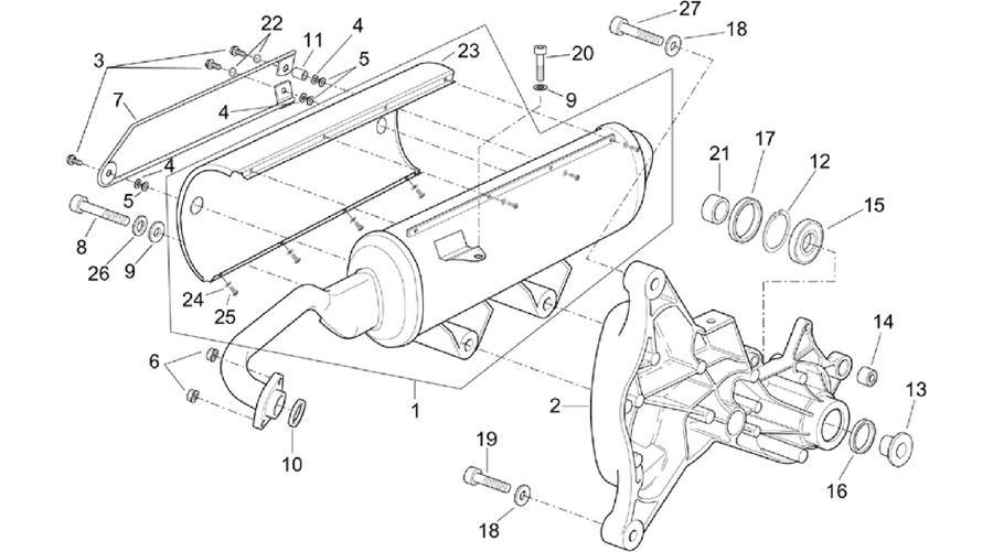 Exhaust unit