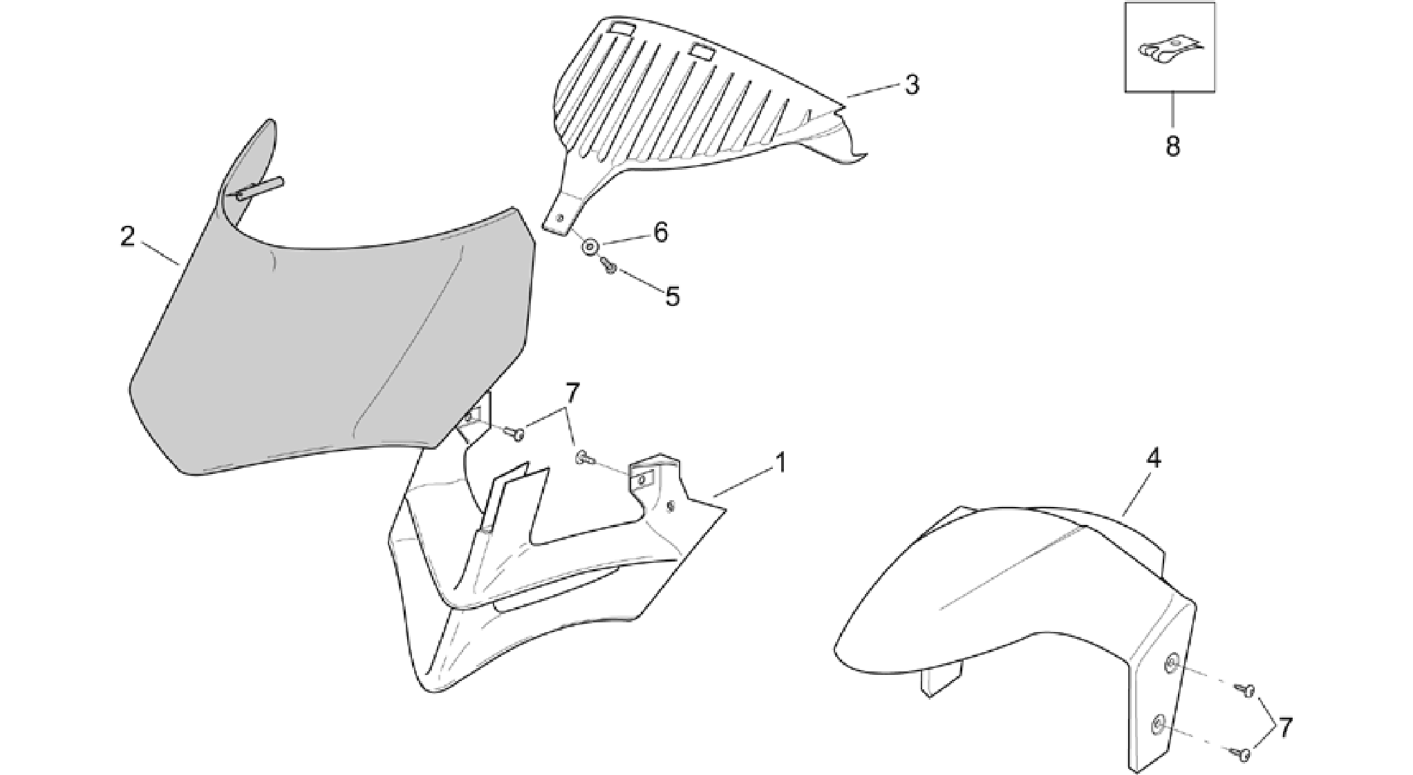 Front body - Front fairing (28.09)