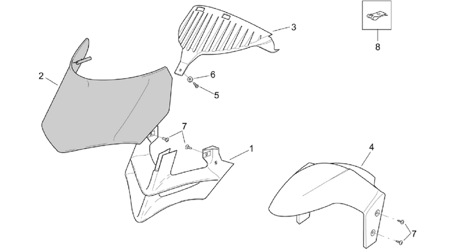 Front body - Front fairing (28.09)