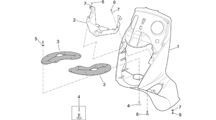 Front body - Front fairing (28.10)