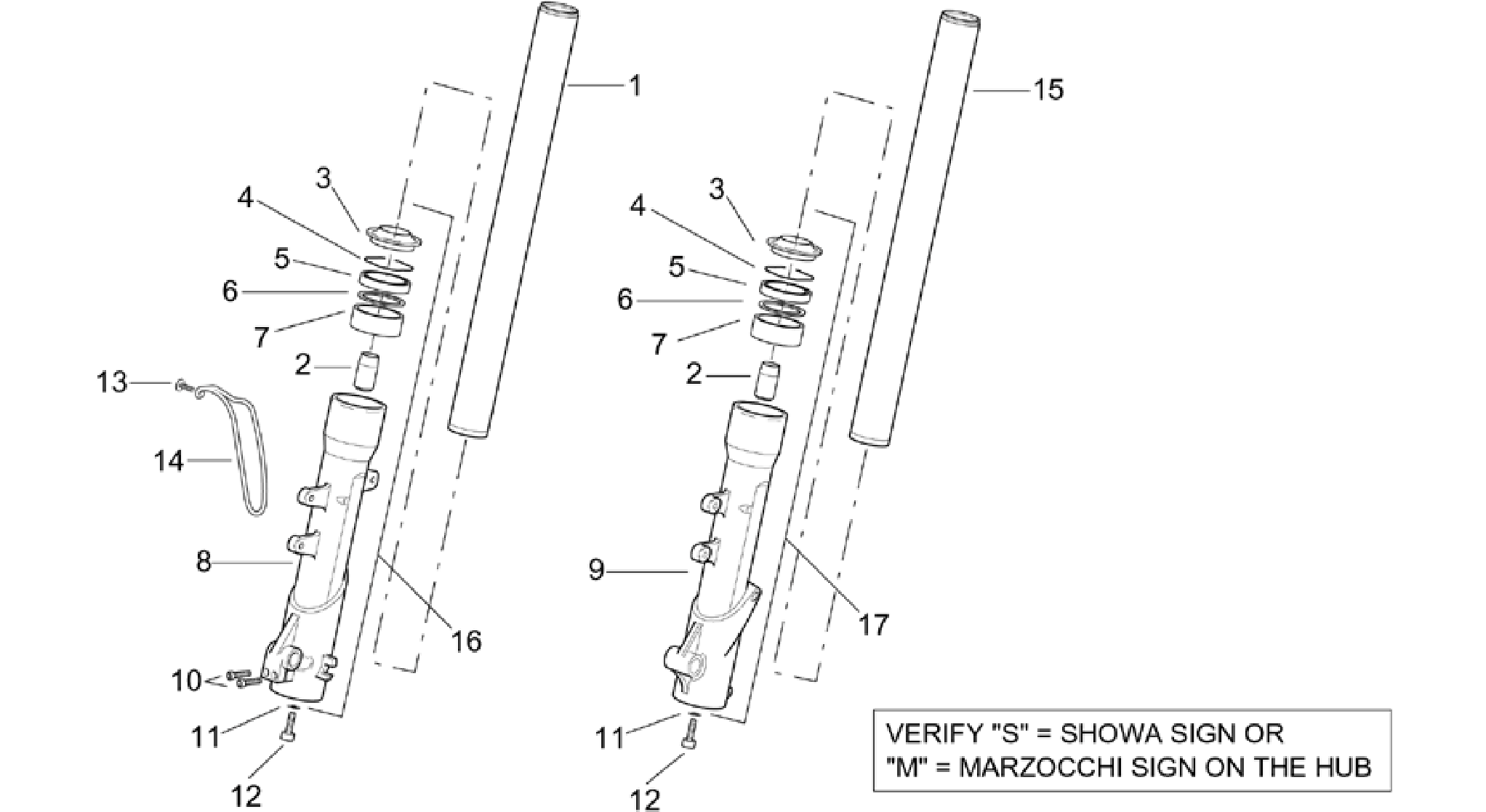 Front fork II