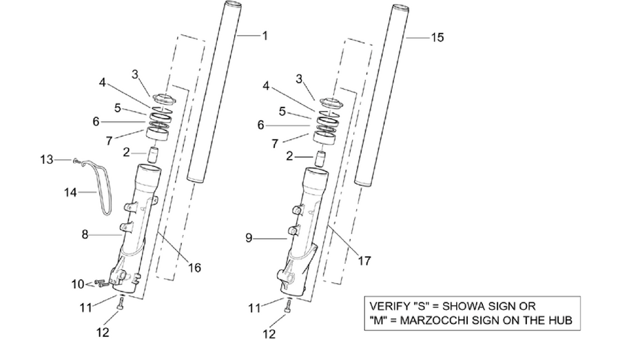 Front fork II