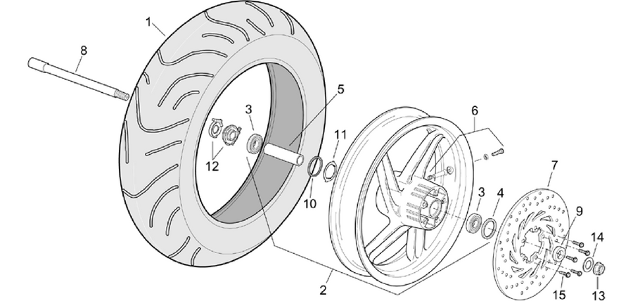 Front wheel