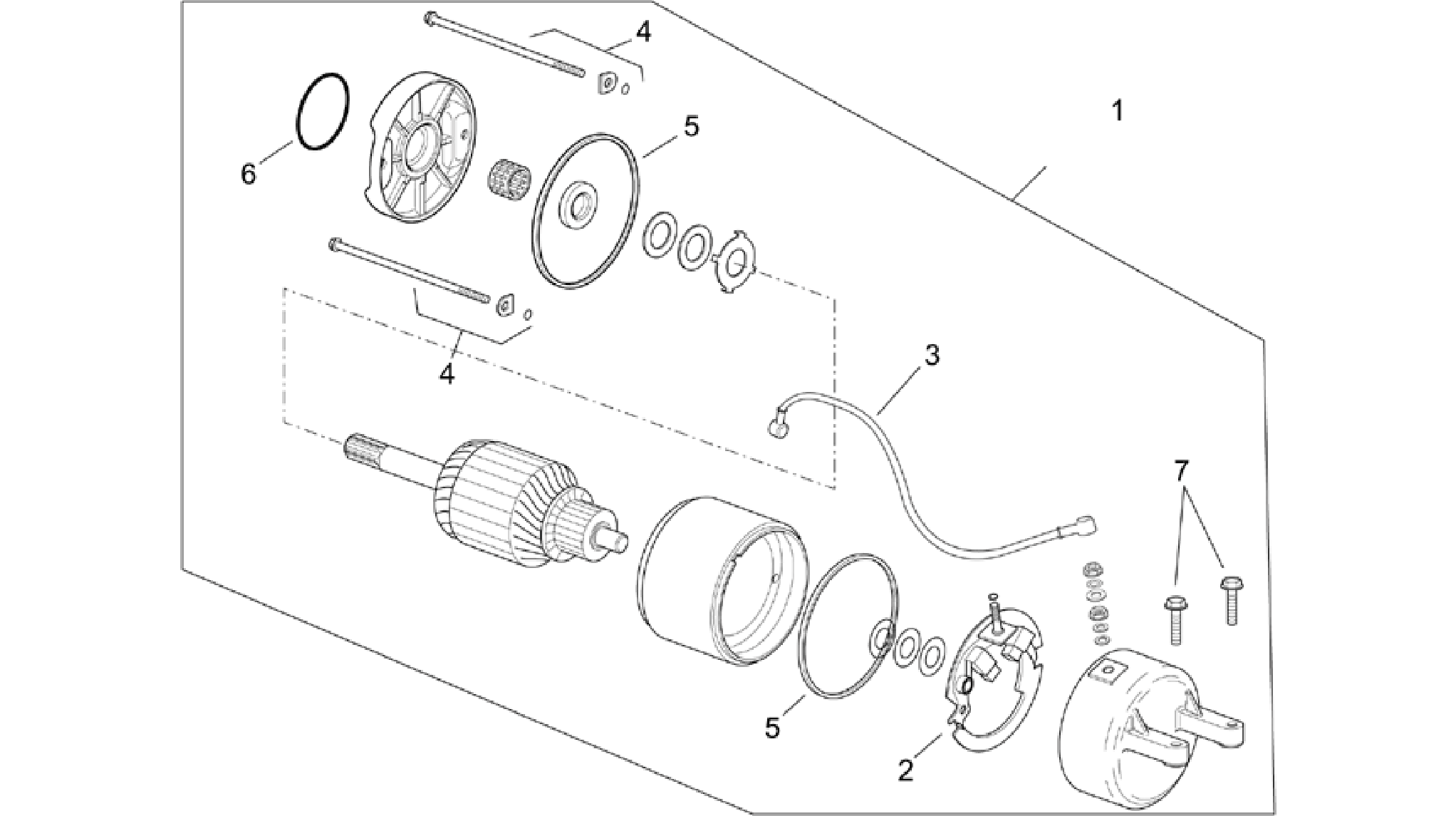 Starter motor
