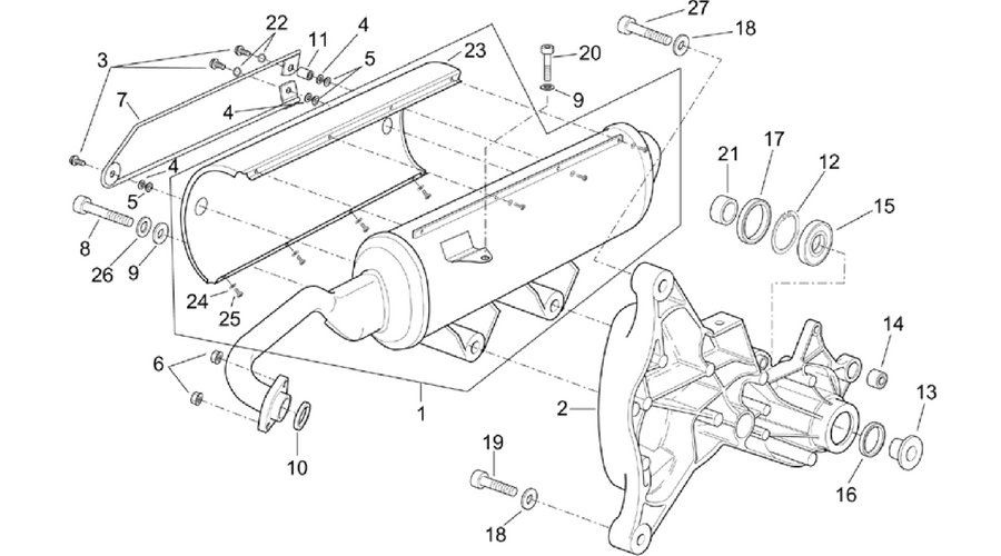 Exhaust unit