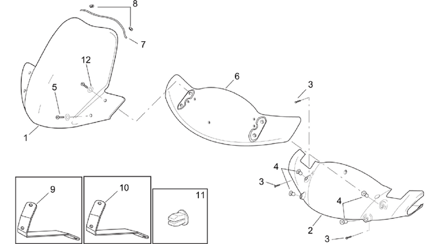 Front body - Front fairing (28.07)