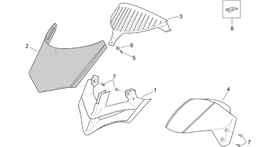 Front body - Front fairing (28.09)