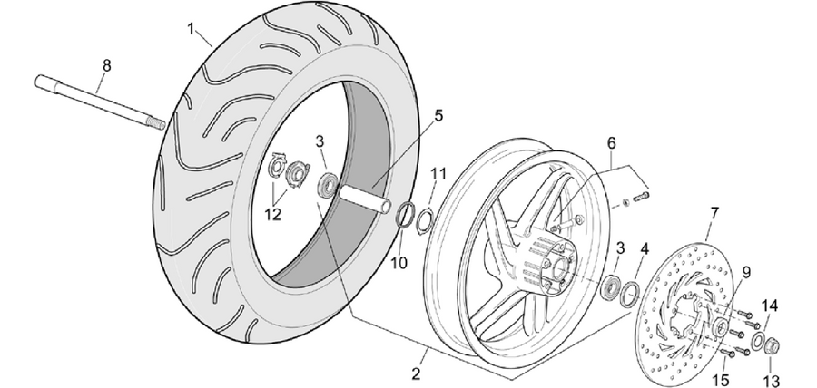 Front wheel