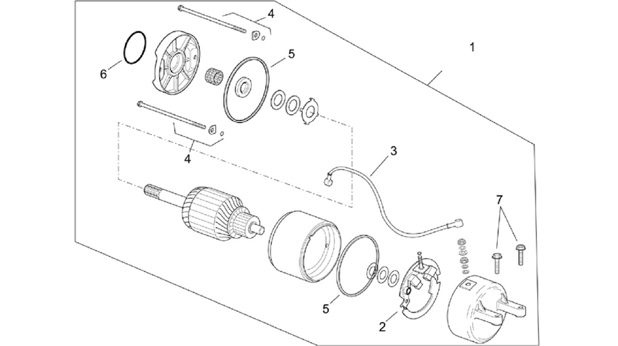 Starter motor