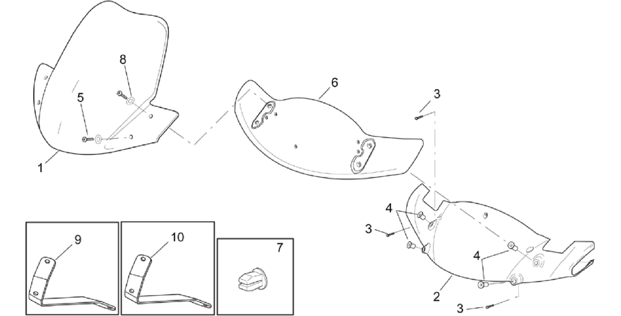 Front body - Front fairing (28.07)