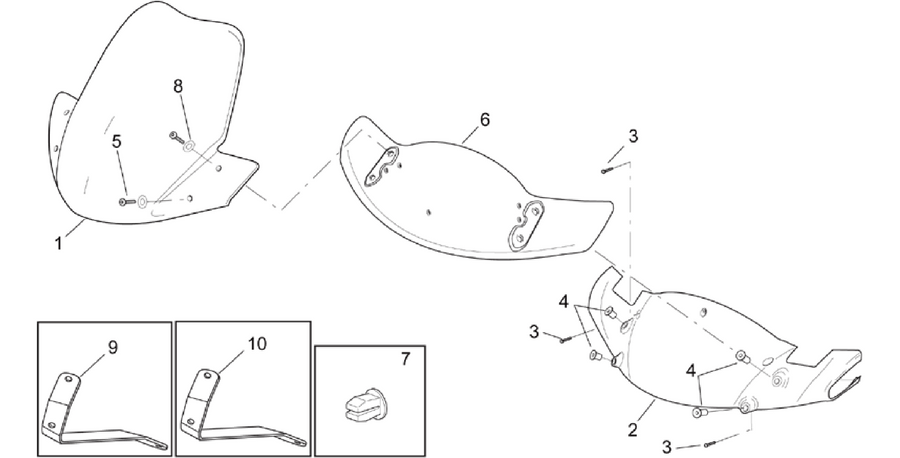 Front body - Front fairing (28.07)