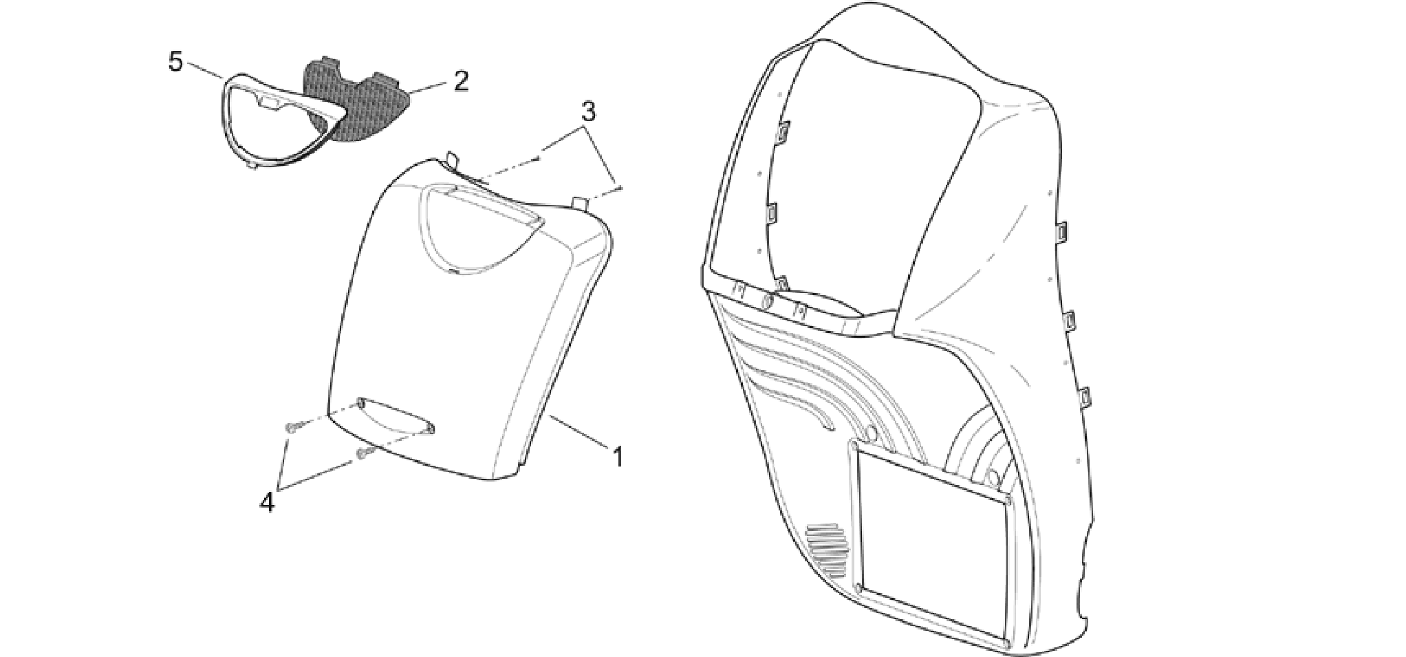 Front body - Front cover