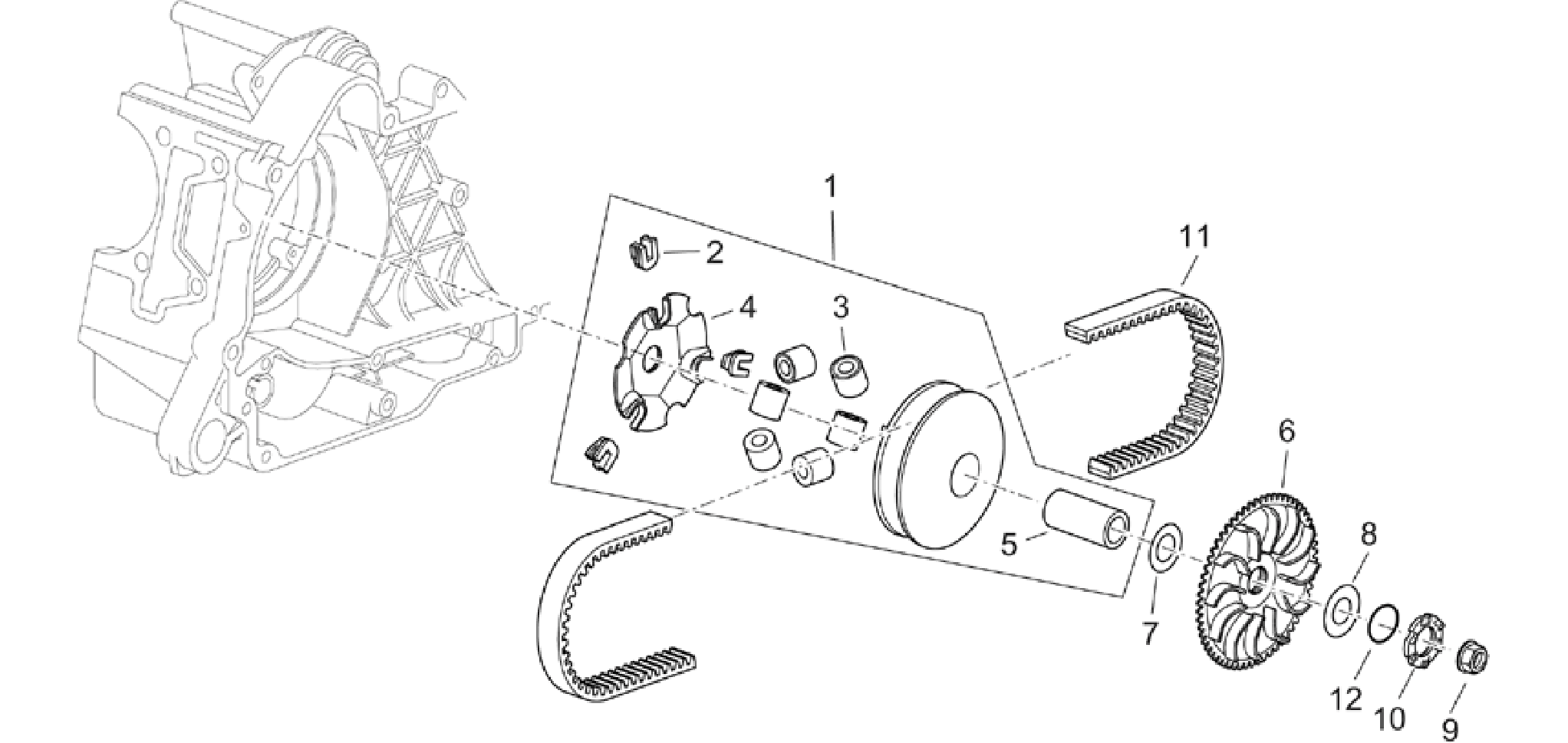 Variator assembly