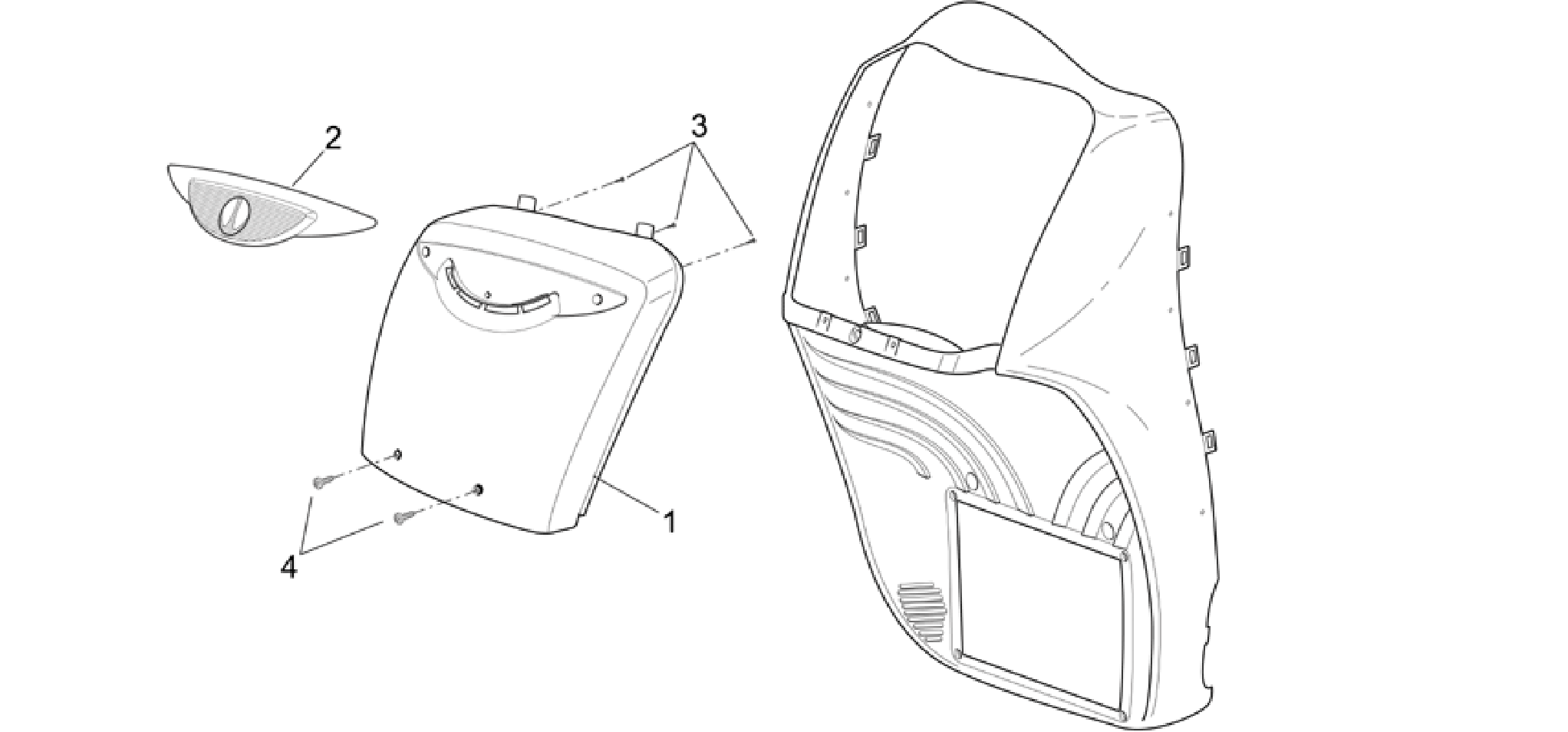 Front body - Front cover