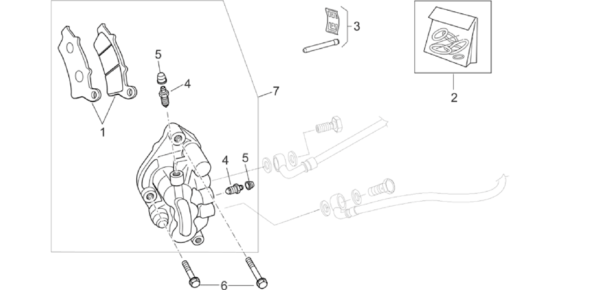 Front caliper