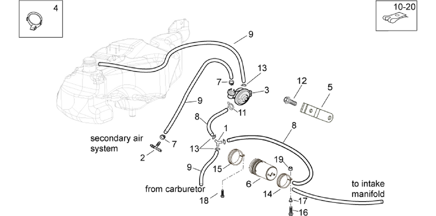 Fuel vapour recover system