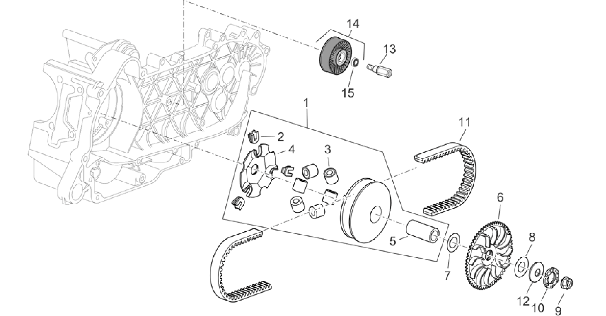 Variator assembly