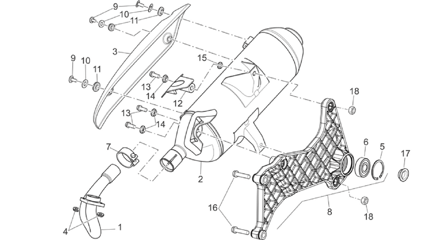 Exhaust unit