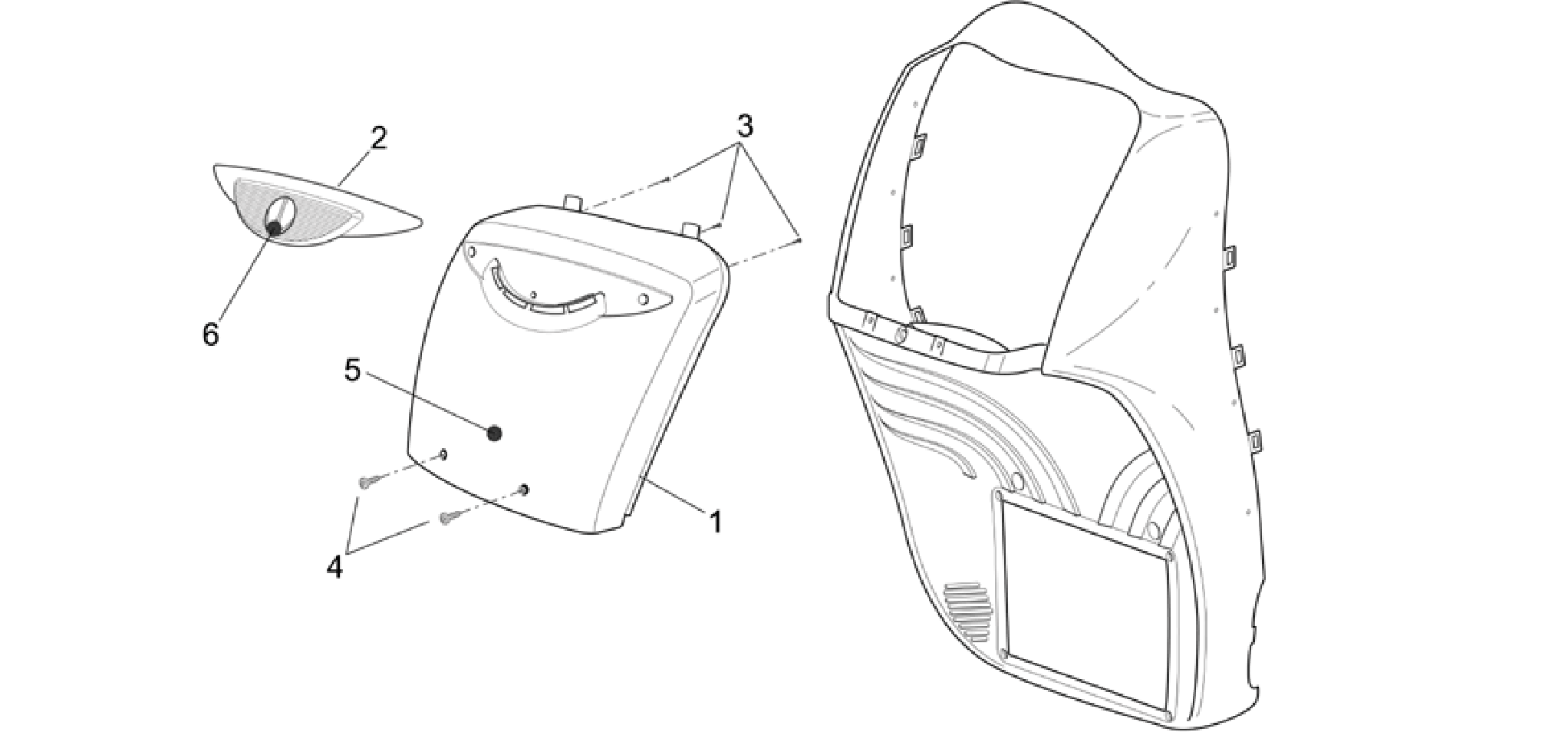 Front body - Front cover
