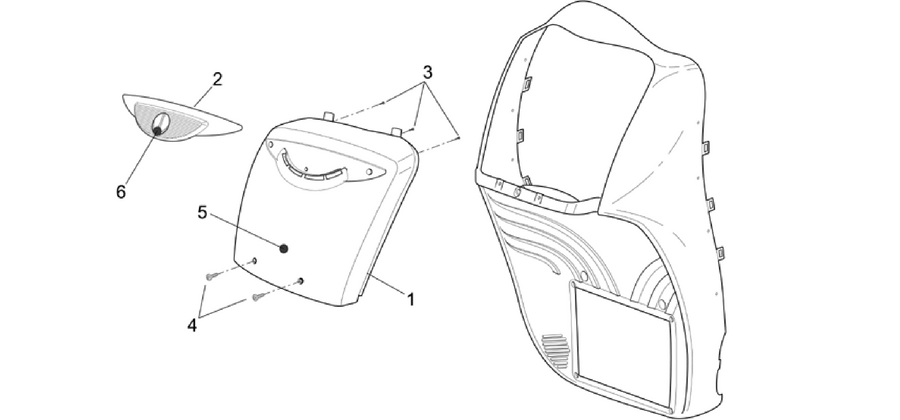 Front body - Front cover