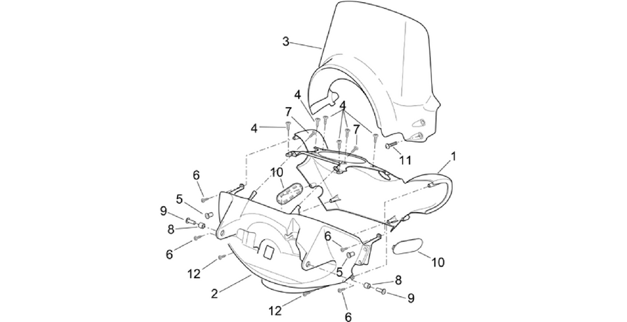 Front body - Front fairing
