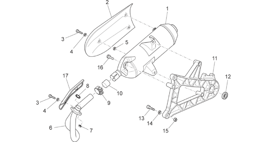 Exhaust unit