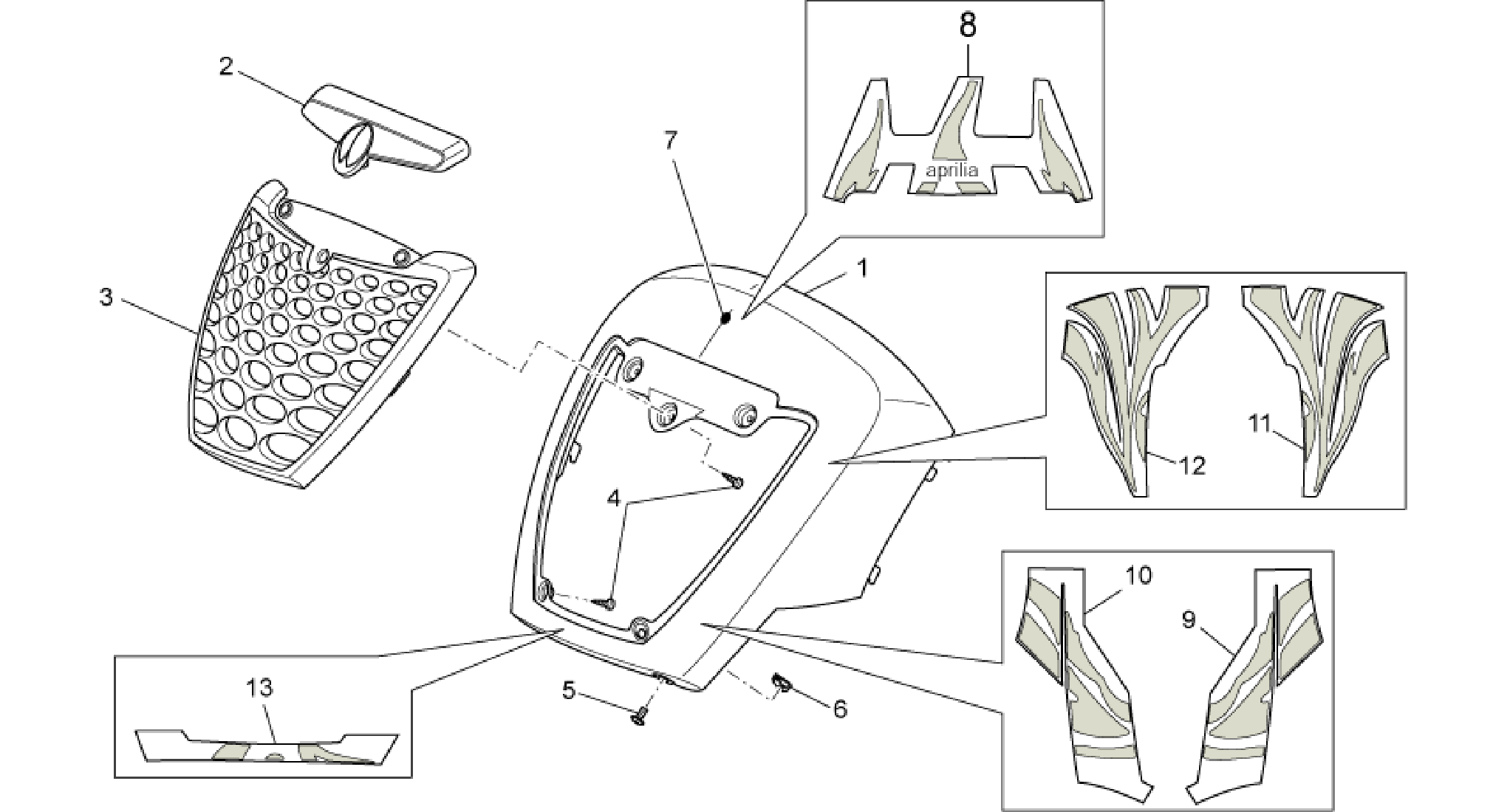 Front body - Front cover