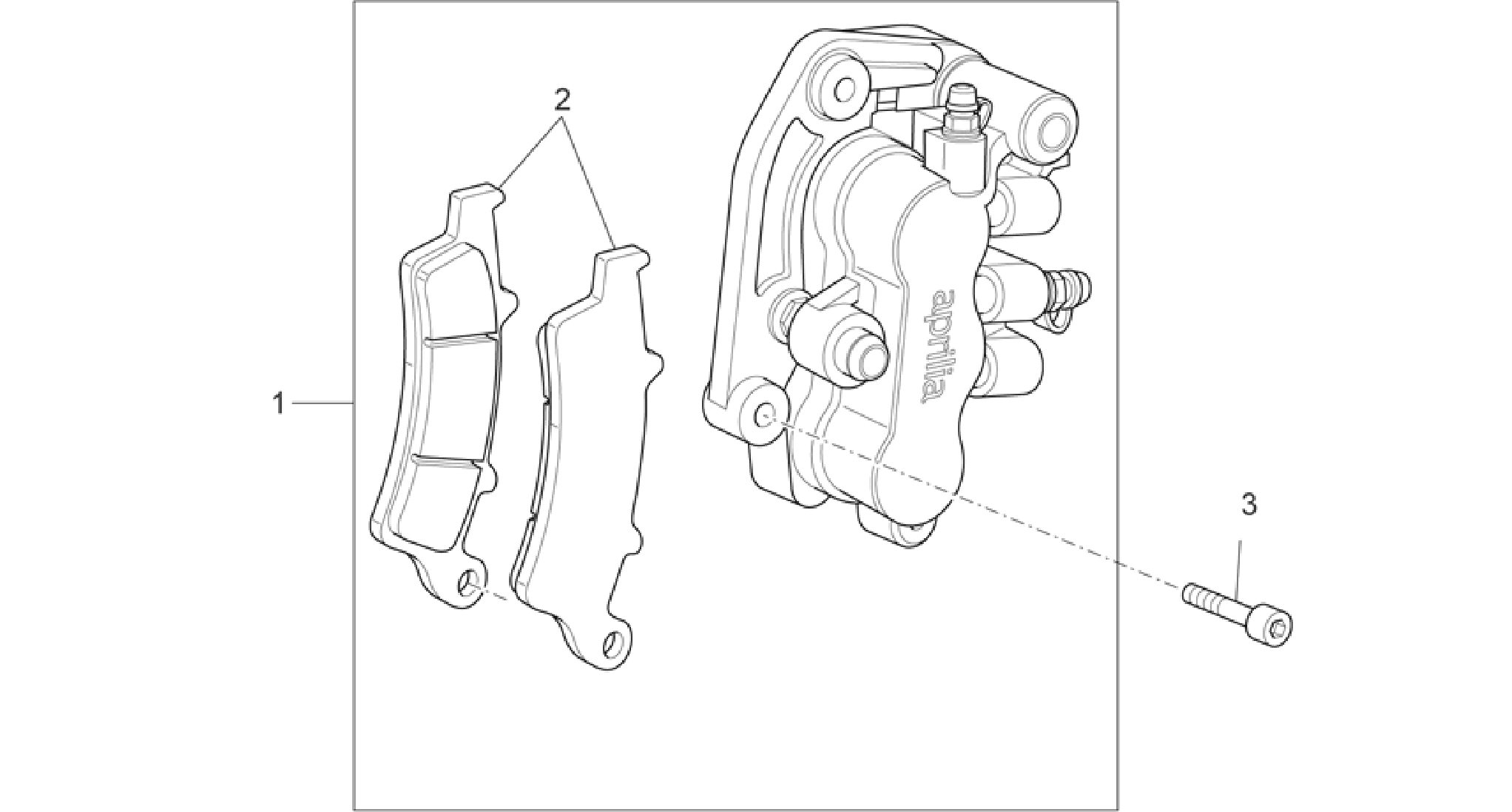 Front caliper