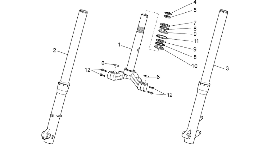 Front fork I