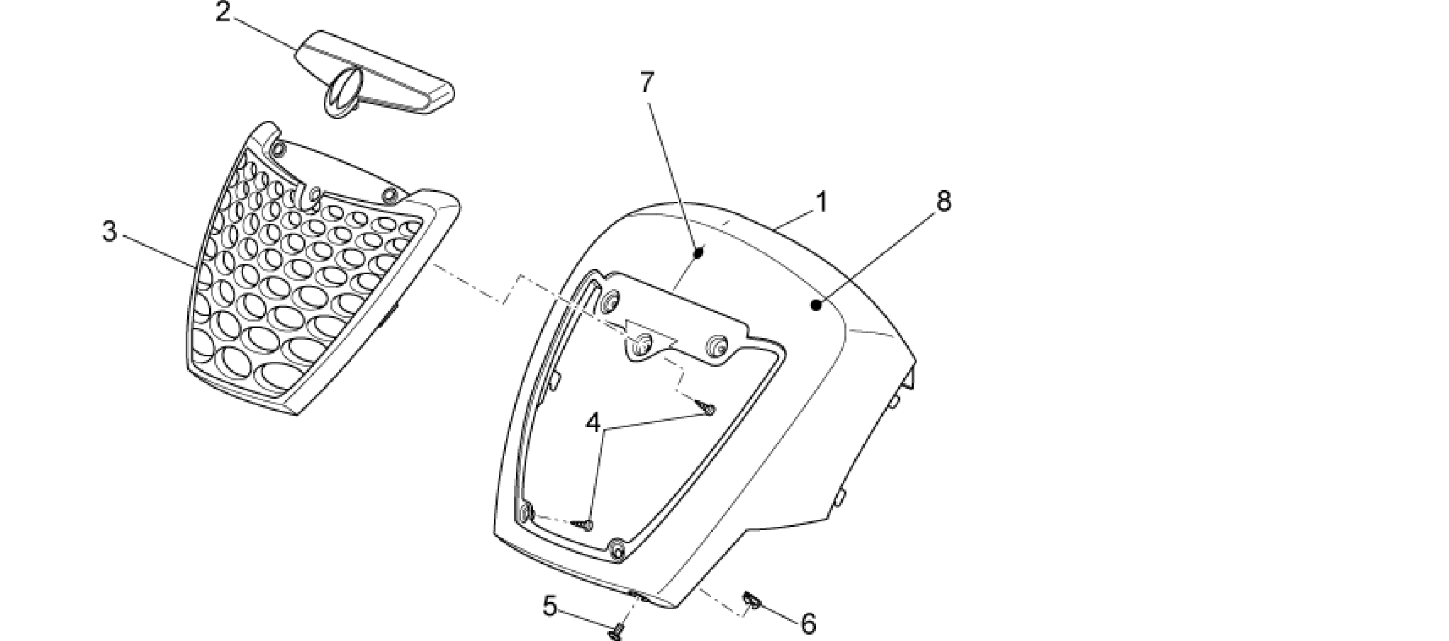 Front body - Front cover