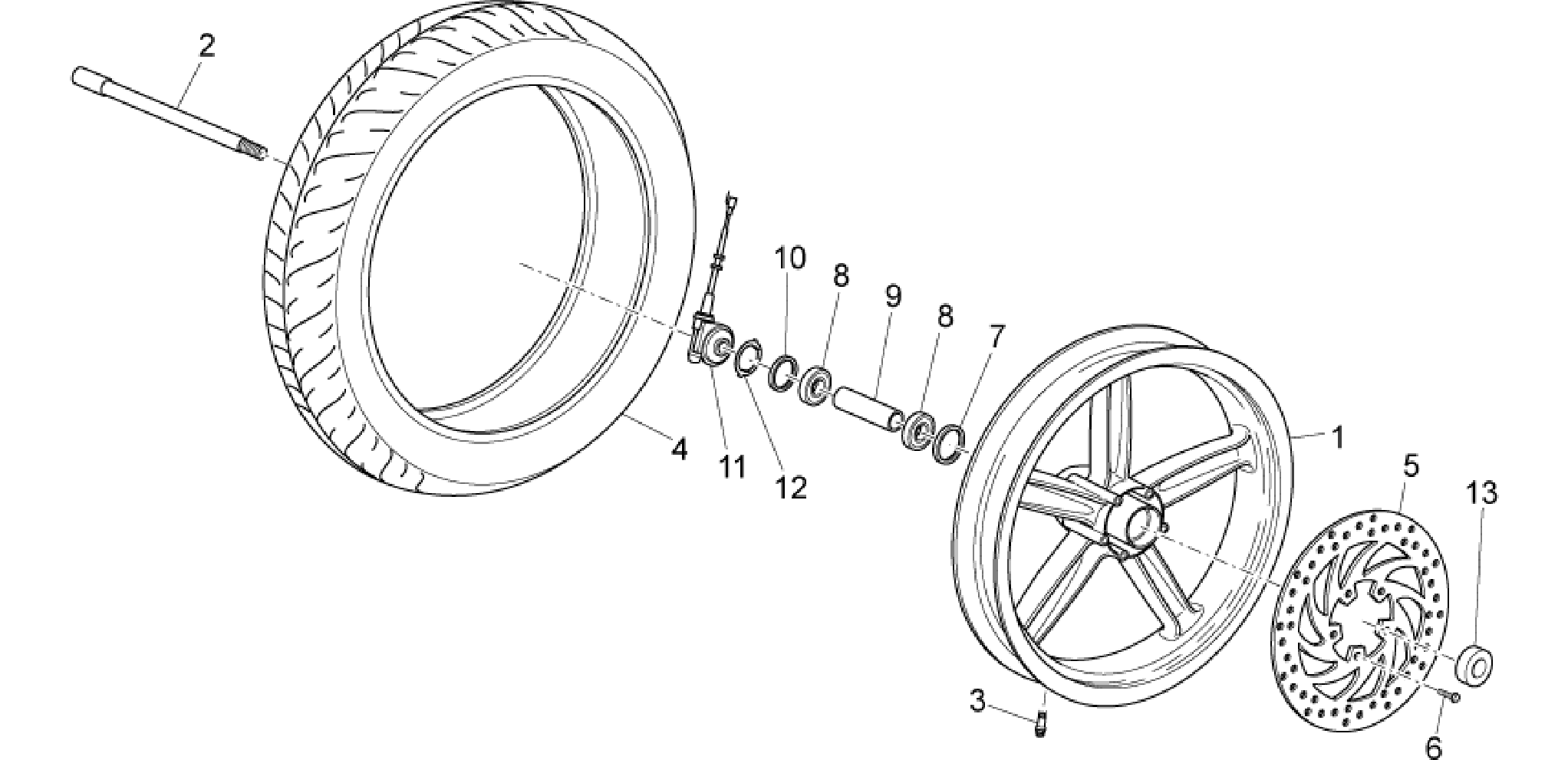 Front wheel