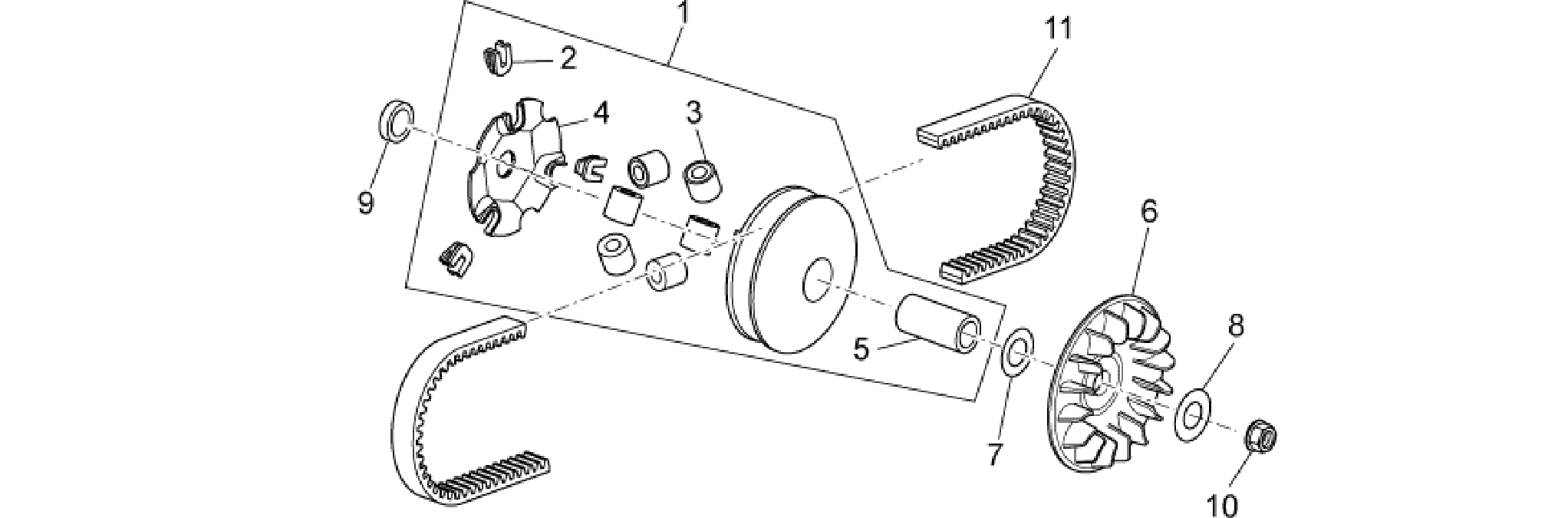 Variator assembly