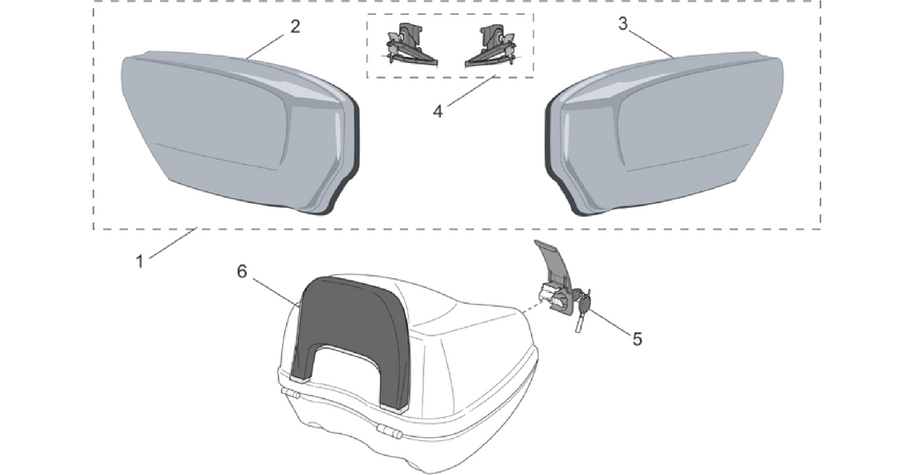 Acc. - Top/cases, side cases