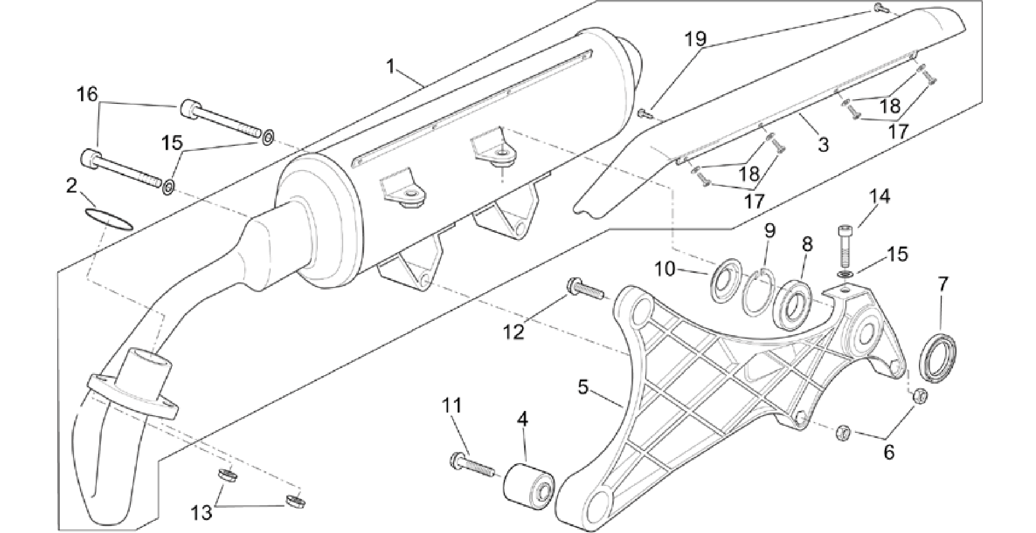 Exhaust unit