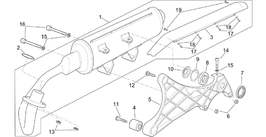 Exhaust unit