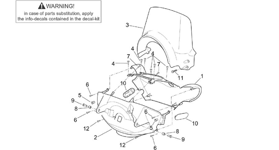 Front body - Front fairing (28.09)