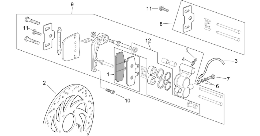 Front caliper